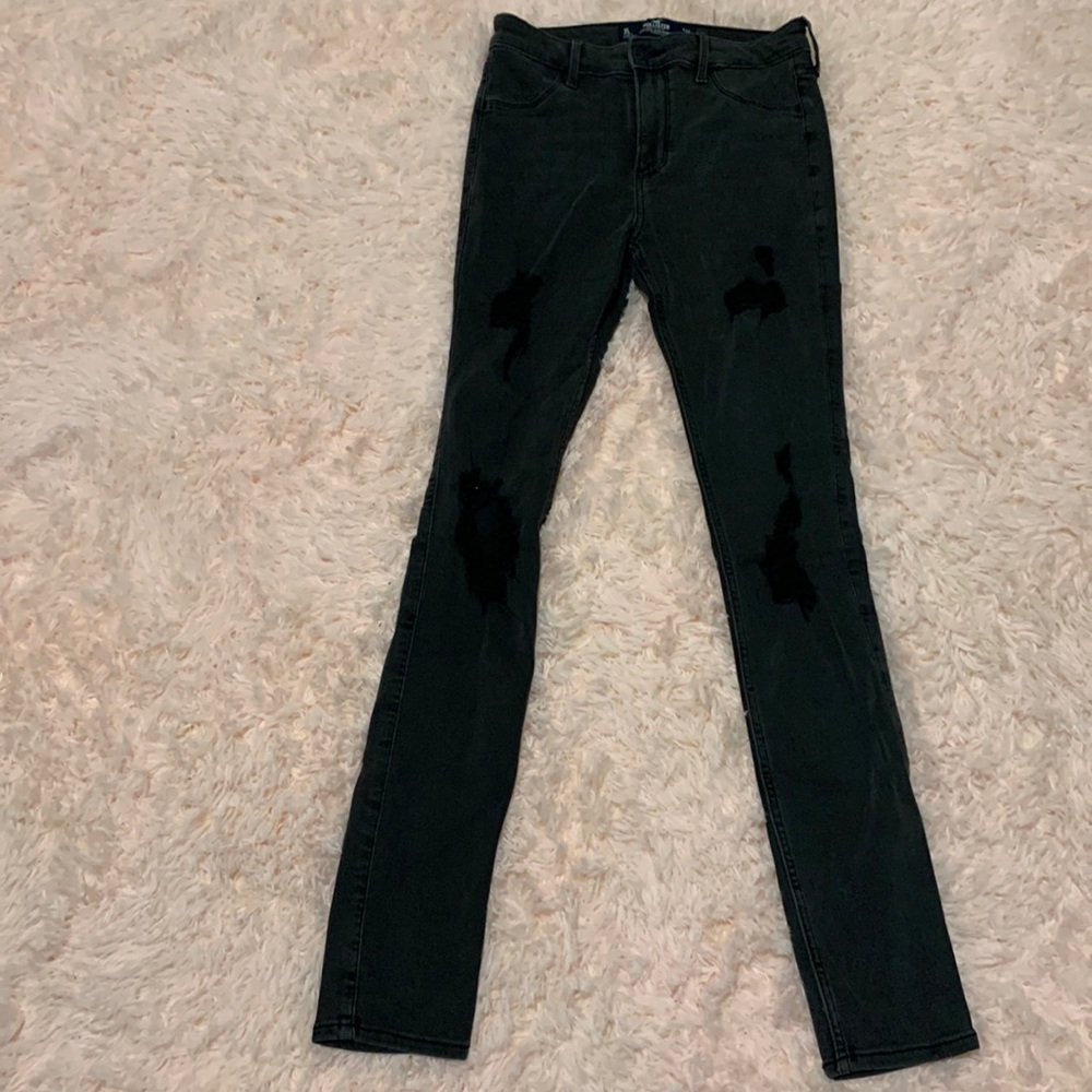 Hollister black jean 3 Long